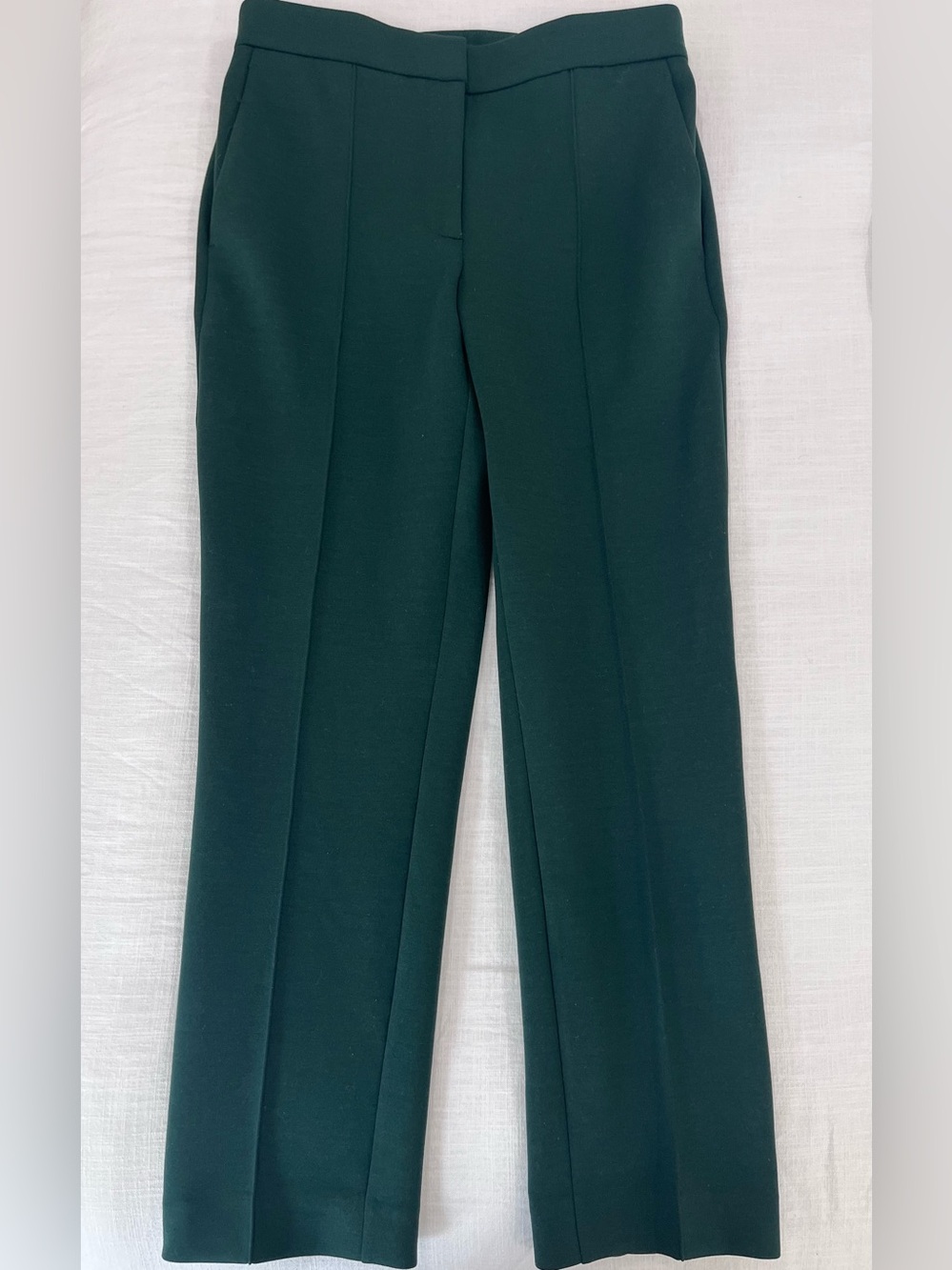 Ann Taylor Emerald Green Straight Leg Pants Size 6